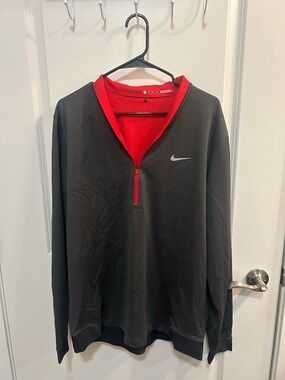 Nike Tiger Woods Collection Quarter Zip Pullover Shacket Men’s Size XL Golf